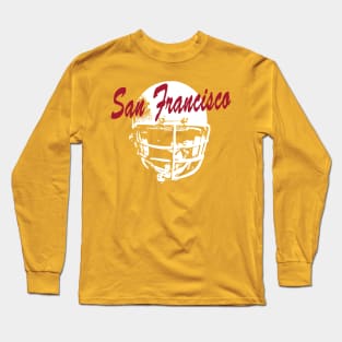 San Francisco Old School Football (Gold) Long Sleeve T-Shirt